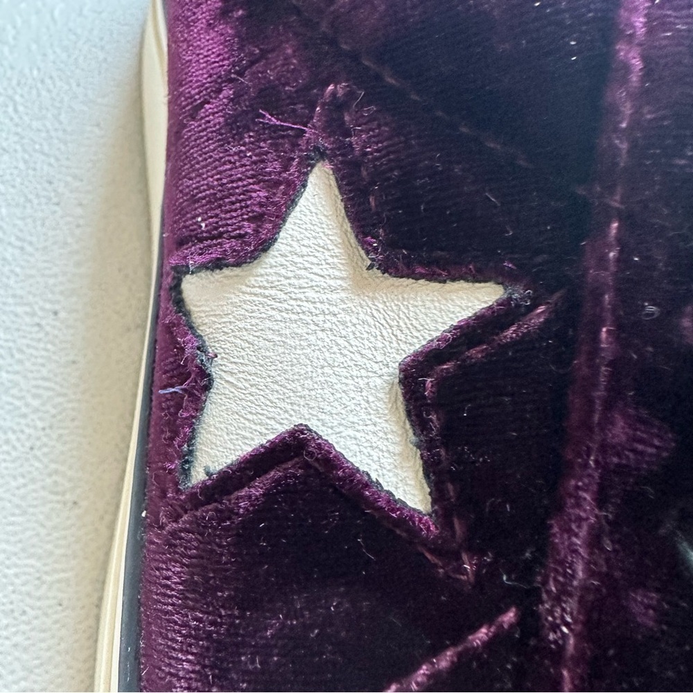 Converse velvet chunky woman’s sneakers - Picture 8 of 12